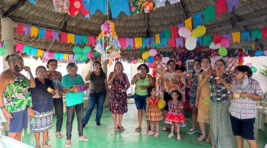 Festa junina confraterniza participantes do Projeto Juntas Somos Mais