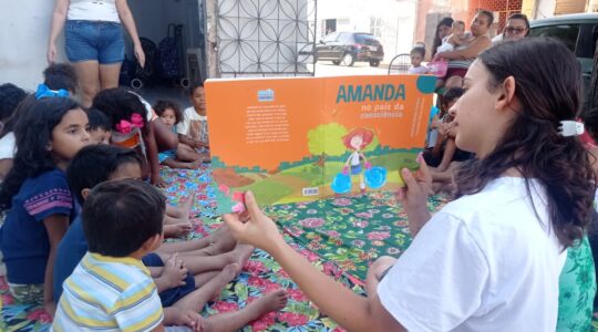 Fortaleza/CE: Meio ambiente foi tema de ação do projeto Literarua